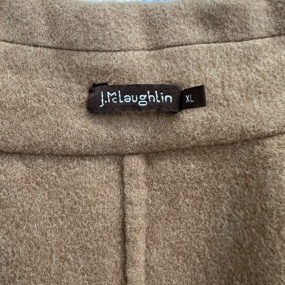 J.McLaughlin Julianne Wool Blend Belted Overcoat XL - Picture 8 of 9
